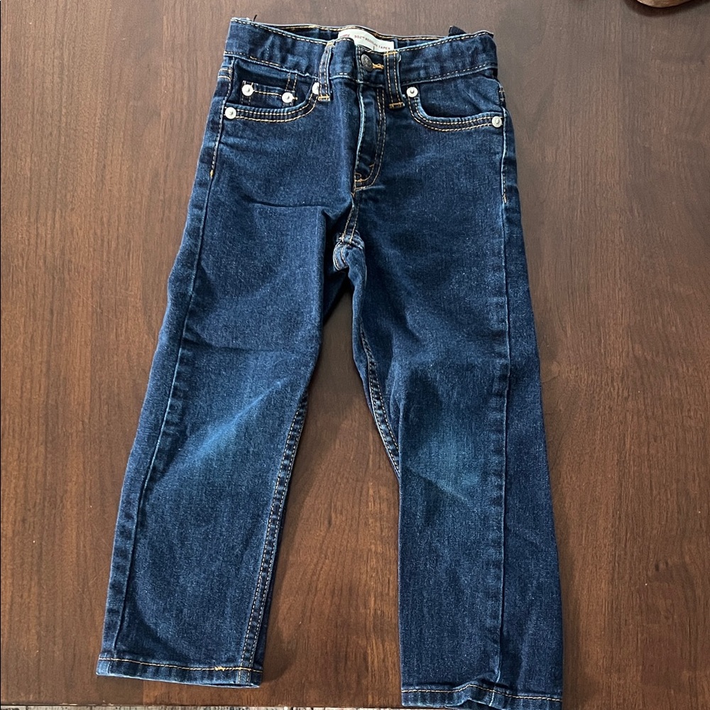 Levi's 502 Dark Blue Kids Jeans